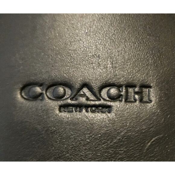 Coach 5079 2-Way Leather Metropolitan Portfolio Messenger Bag W/ Strap 15x12x3.5 - Picture 5 of 16